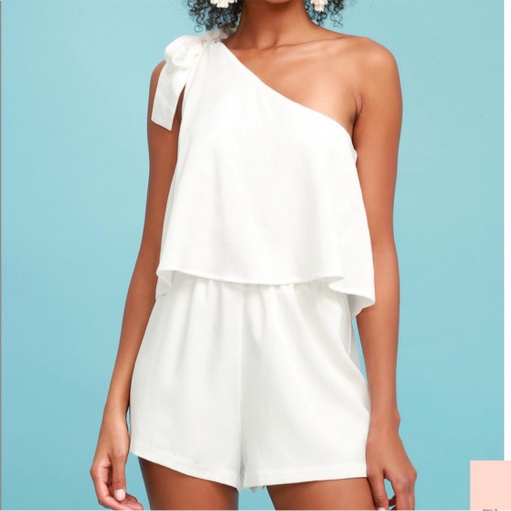 Lulus white romper